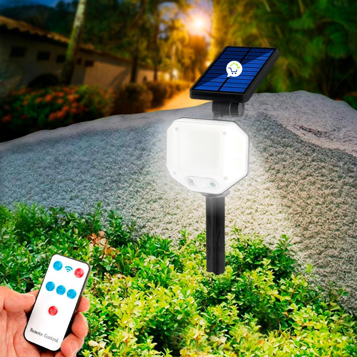 Miniatura 7 de Reflector Solar Lampara Jardin XF706